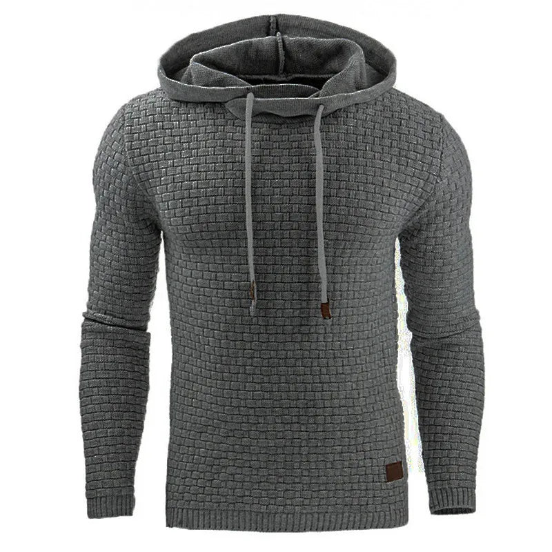 Men's Oversized Zip Hoodie – Warm Casual Sweatshirt