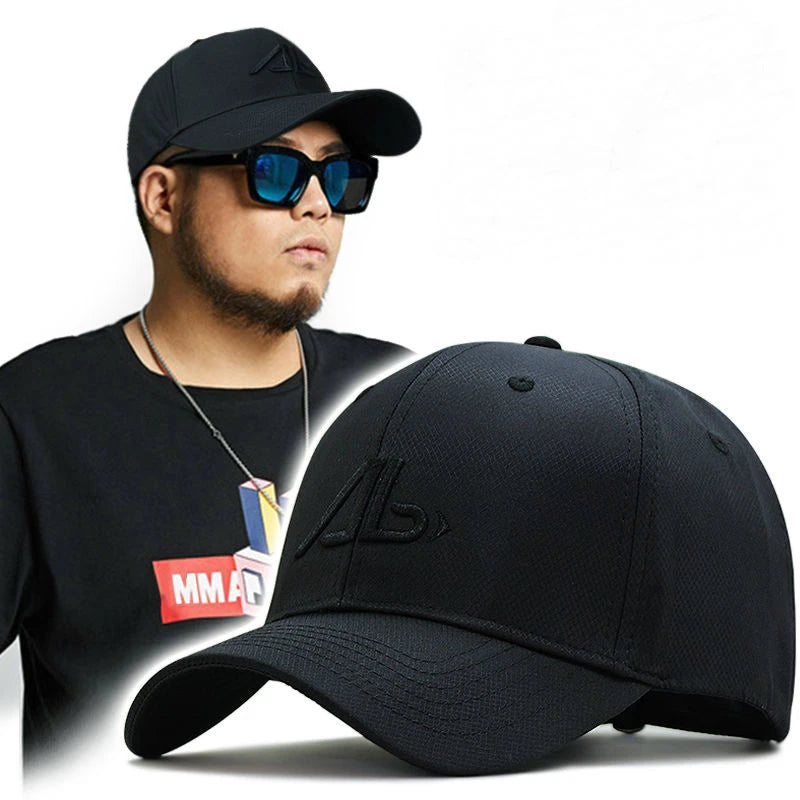 Men's Large Size Baseball Cap – Adjustable Snapback (Big Head Fit)