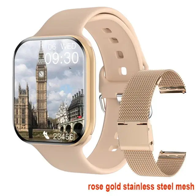 Smart Watch – Body Temperature, NFC & Always-On GPS Display