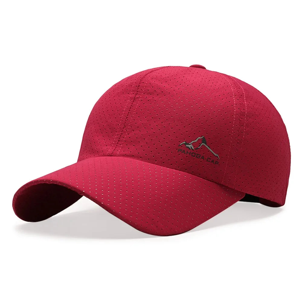 Men's Quick-Dry Sports Cap – UV Protection Baseball Cap