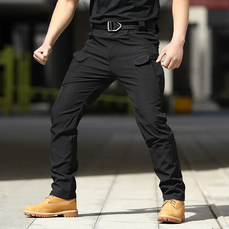 Men's Tactical Cargo Trousers – Multi-Pocket Quick-Dry Pants