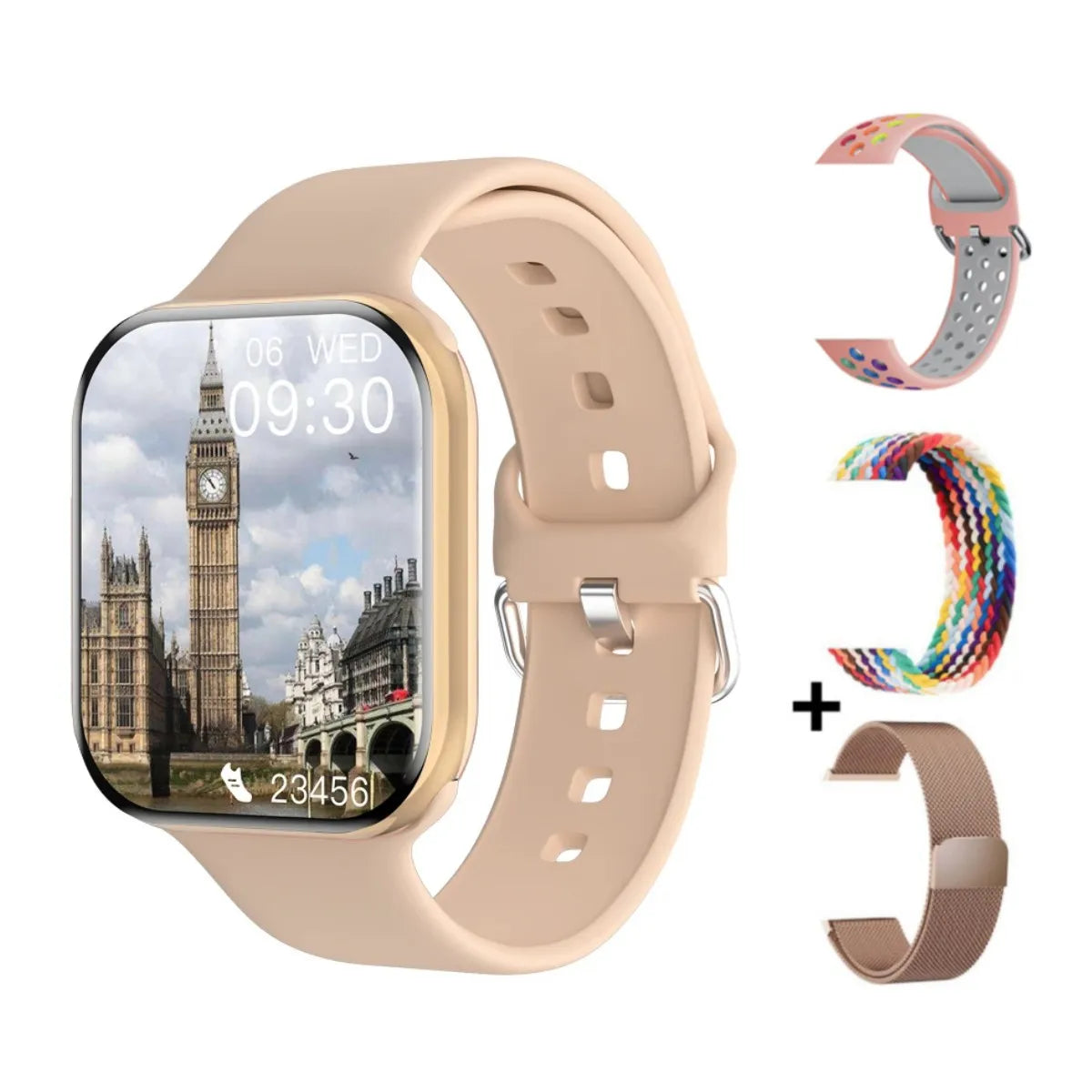 Smart Watch – Body Temperature, NFC & Always-On GPS Display
