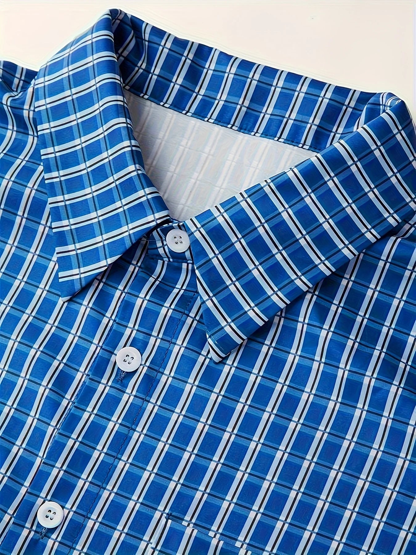 Men's Retro Striped Shirt – Button-Up Casual Beach Top