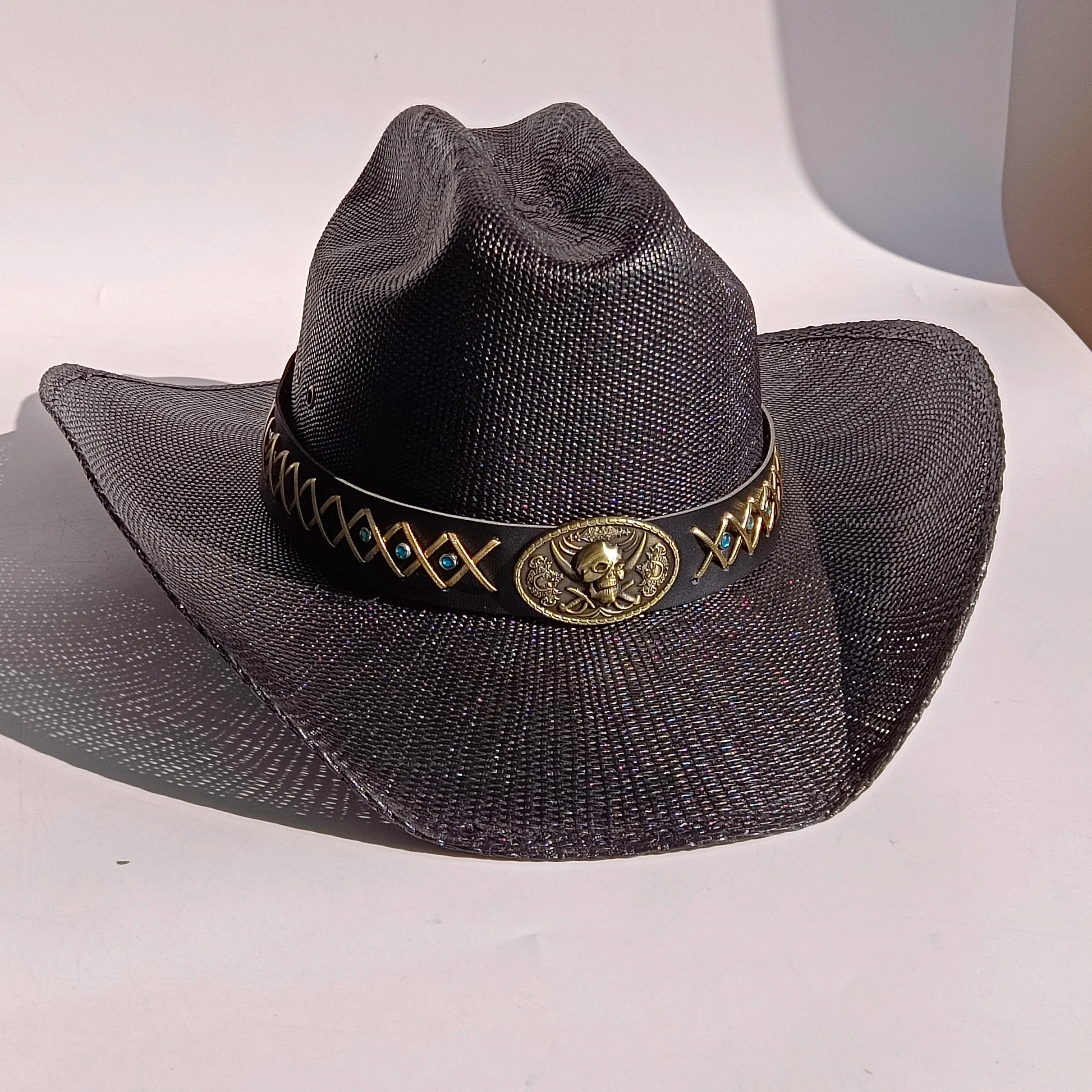 Unisex Wide Brim Straw Hat – Summer Sun Hat