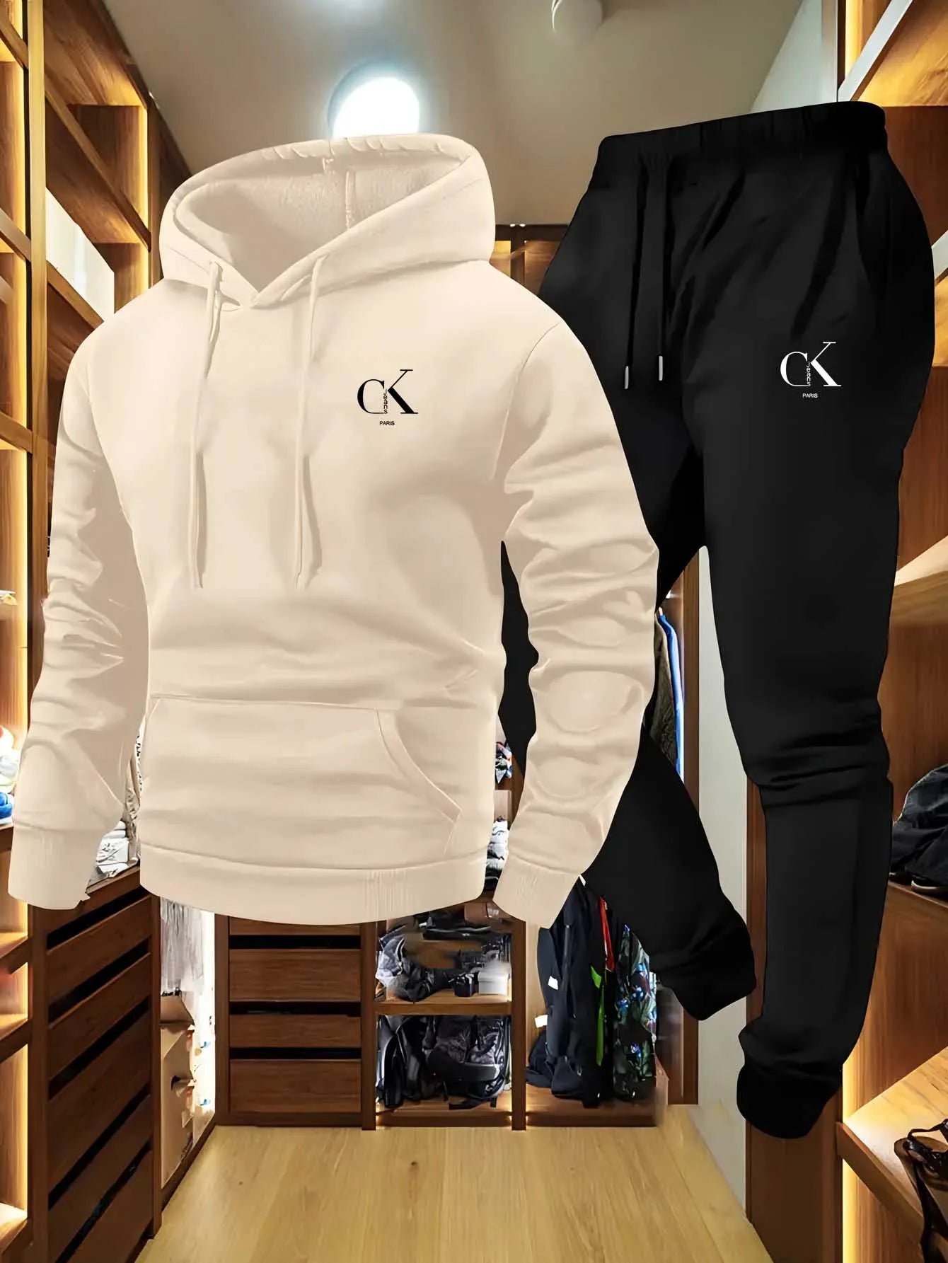Men's Hoodie & Sweatpants Set – Casual Loungewear Co-Ord