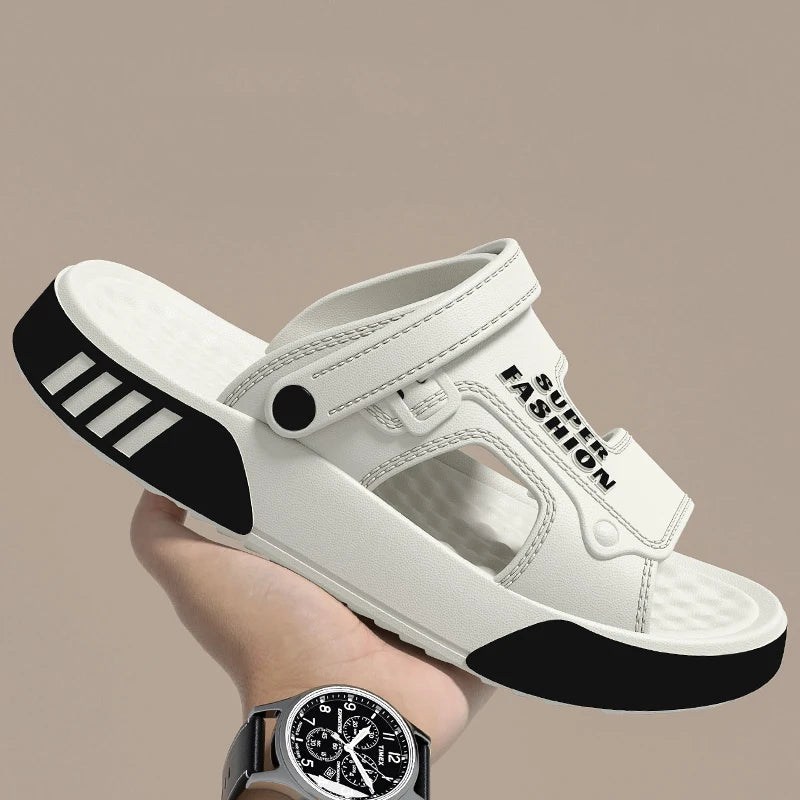 Men's EVA Slide Sandals – Soft-Sole Indoor & Outdoor Slippers