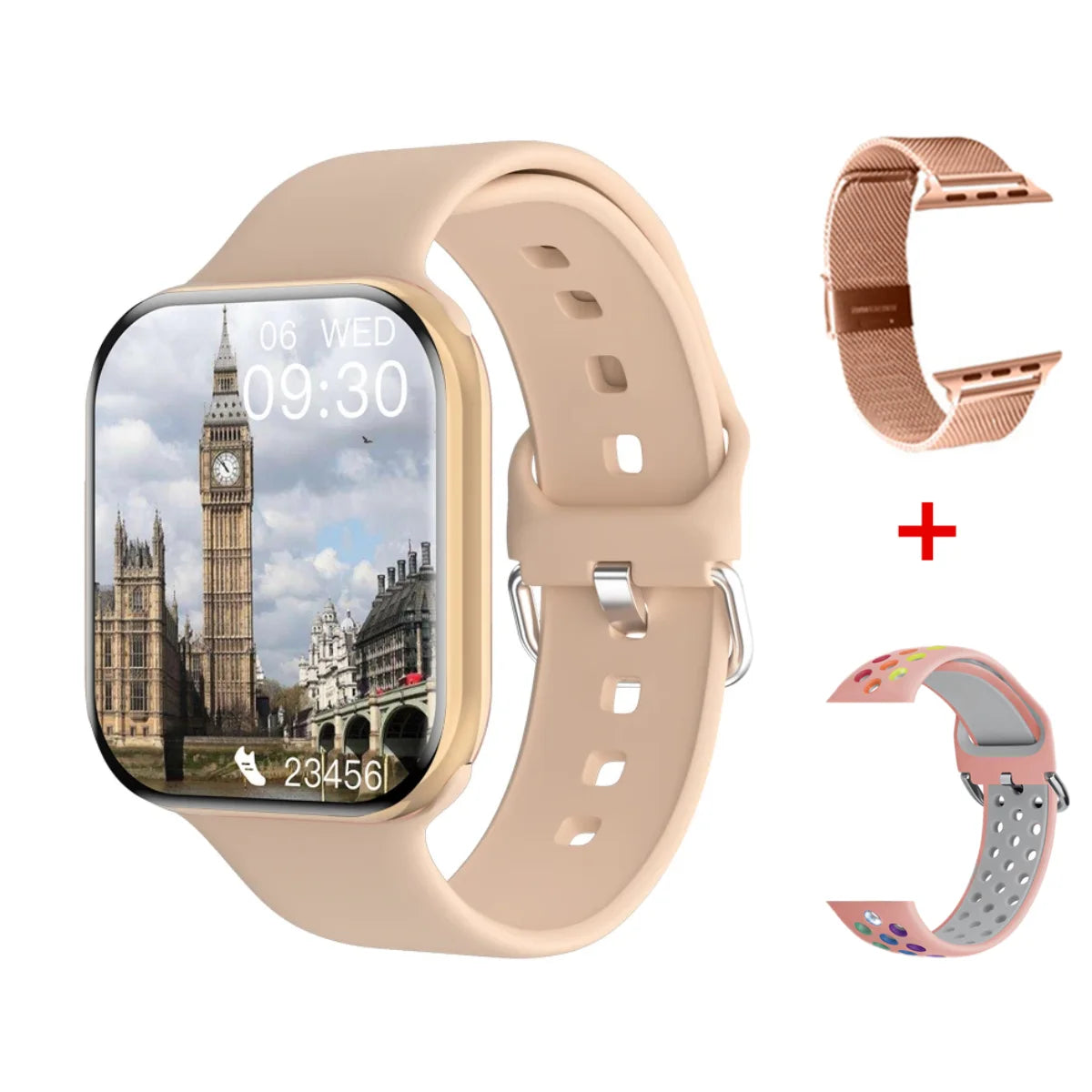 Smart Watch – Body Temperature, NFC & Always-On GPS Display