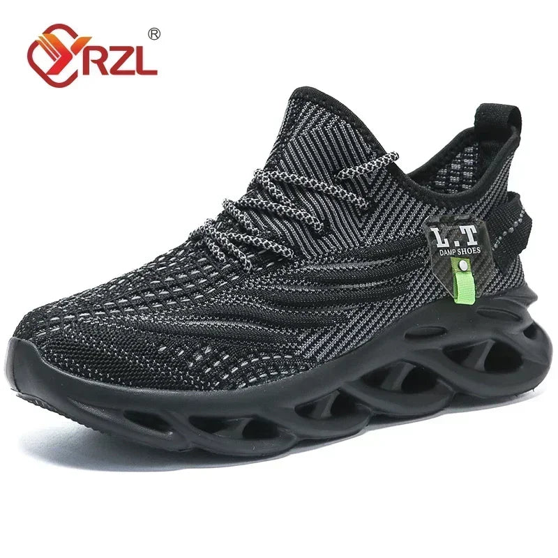 Men's Lightweight Running Trainers – Breathable Mesh Sneakers
