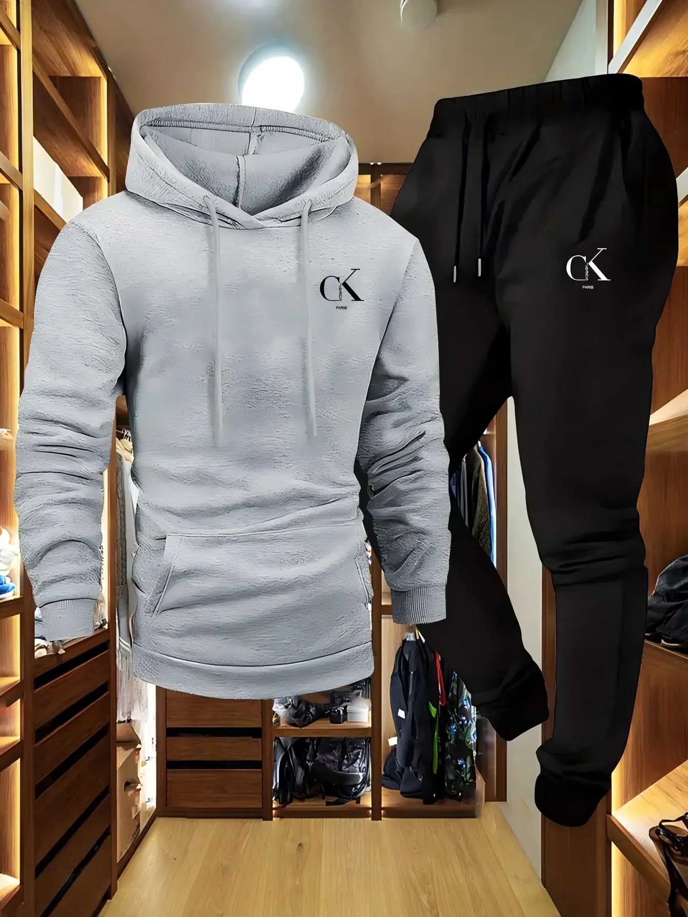 Men's Hoodie & Sweatpants Set – Casual Loungewear Co-Ord