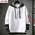 Men's Hip Hop Pullover Hoodie – Streetwear Sweatshirt (Extended Sizes)