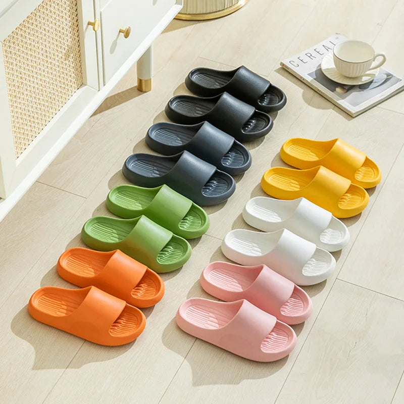 Men's Extended Size Indoor Slippers – EVA Comfort Slides