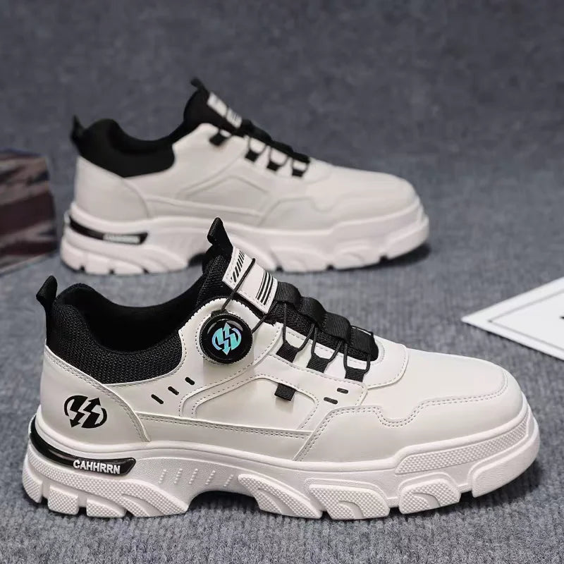 Men's Low-Top Casual Trainers – Breathable Walking Shoes