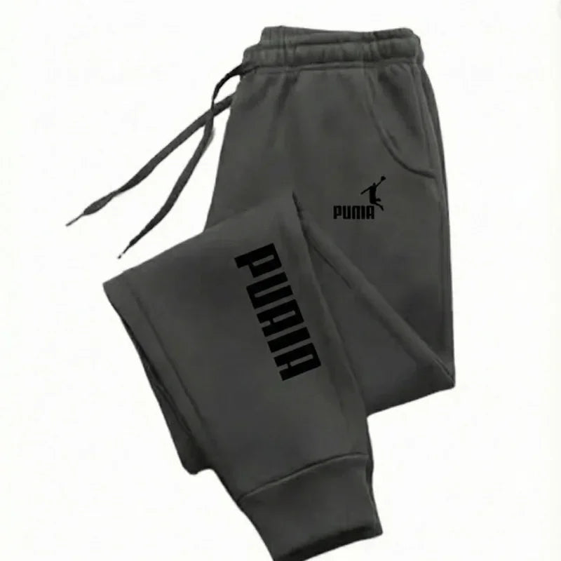 Unisex Casual Sweatpants – Drawstring Joggers with Pockets
