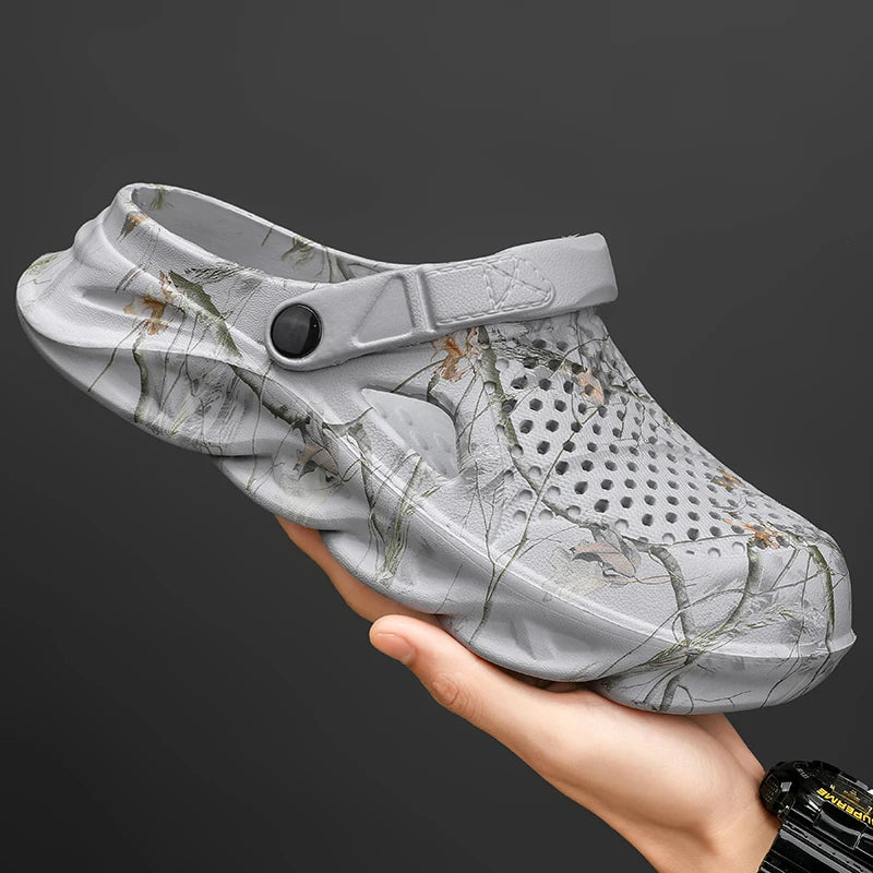 Men's EVA Beach Clogs – Breathable Plus Size Sandals