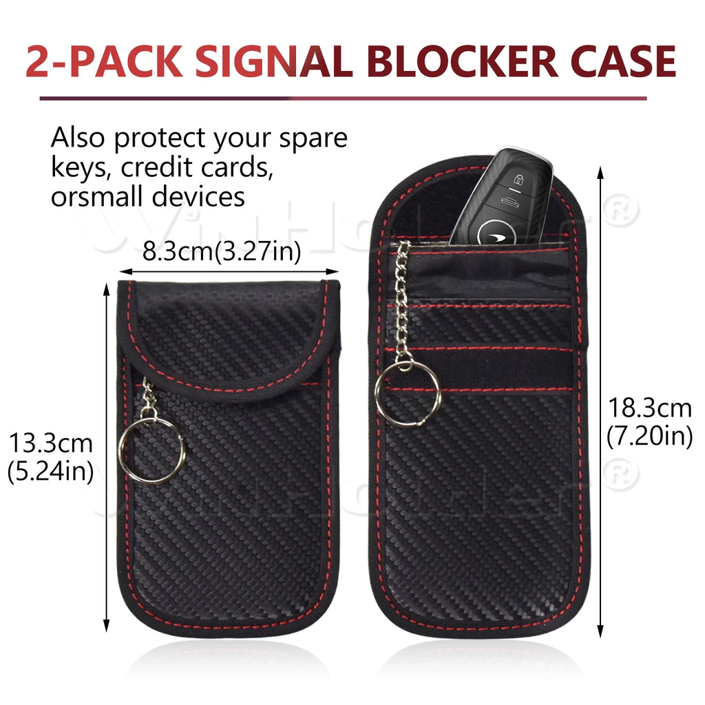 Faraday Signal Blocking Pouch – Keyless Car Key Protector