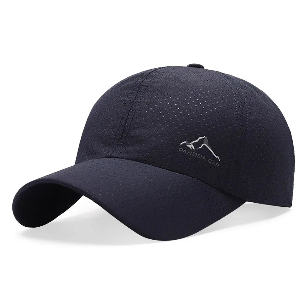 Men's Quick-Dry Sports Cap – UV Protection Baseball Cap