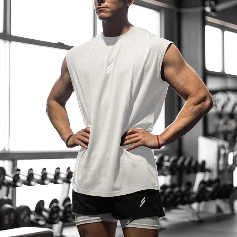 Men's Mesh Training Tank Top – Breathable Fitness Vest