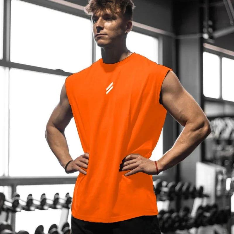 Men's Mesh Training Tank Top – Breathable Fitness Vest