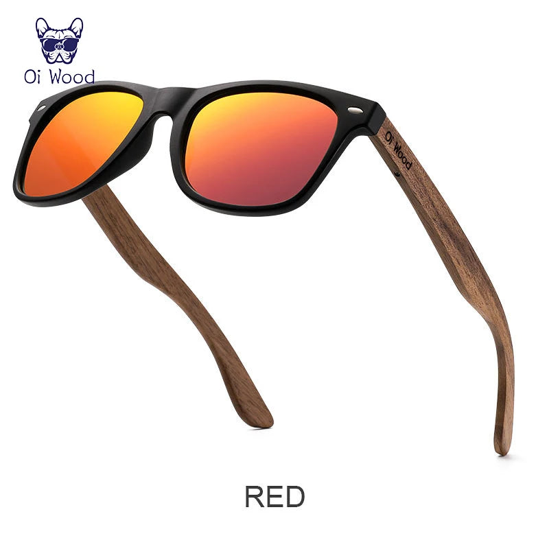 Men's Wooden Sunglasses – Polarized Fashion Eyewear