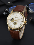 Men's Skeleton Automatic Watch – Elegant Mechanical Wristwatch
