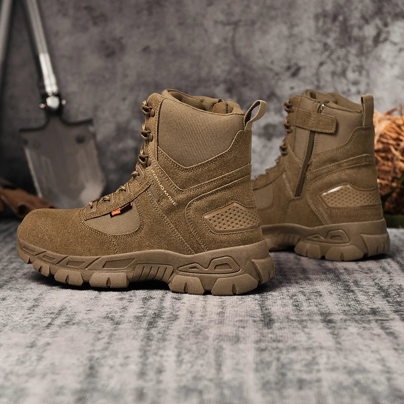 Men Tactical Shoes Breathable Male Army Boots Hunting Shoes Ultrallight Safety Training Women Camping Rapid Outdoor Response