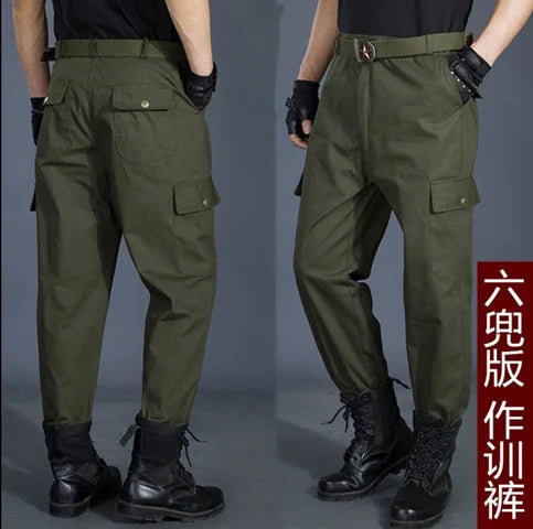 Men's Tactical Trousers – Breathable Military-Style Training Pants
