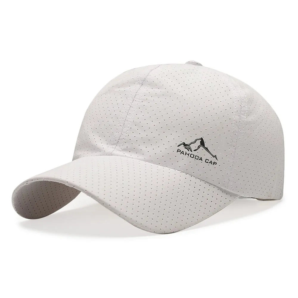 Men's Quick-Dry Sports Cap – UV Protection Baseball Cap