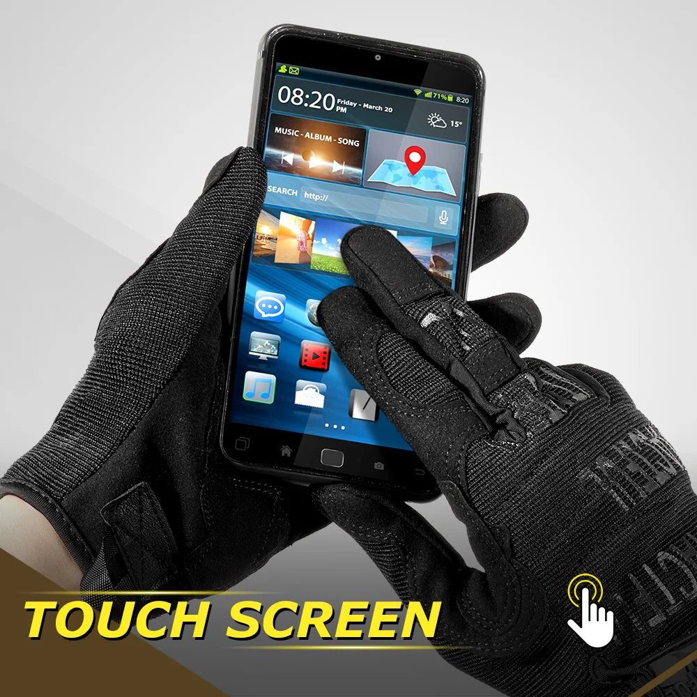 Tactical Touchscreen Gloves – Non-Slip Outdoor Sports Gloves