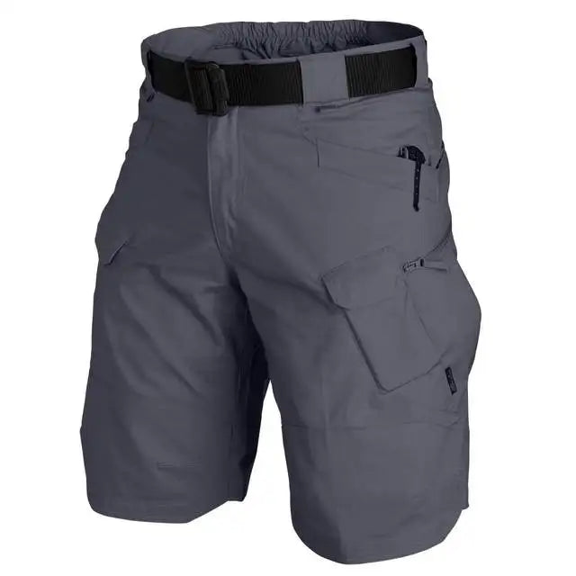 Men's Tactical Cargo Shorts – Waterproof Multi-Pocket Shorts