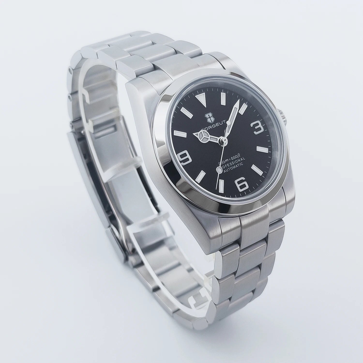 Men's Automatic Mechanical Watch – Sapphire Crystal Dress Watch