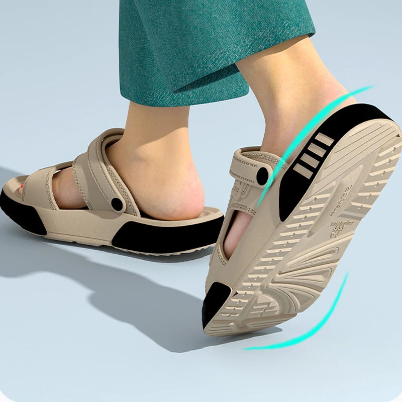 Men's EVA Slide Sandals – Soft-Sole Indoor & Outdoor Slippers