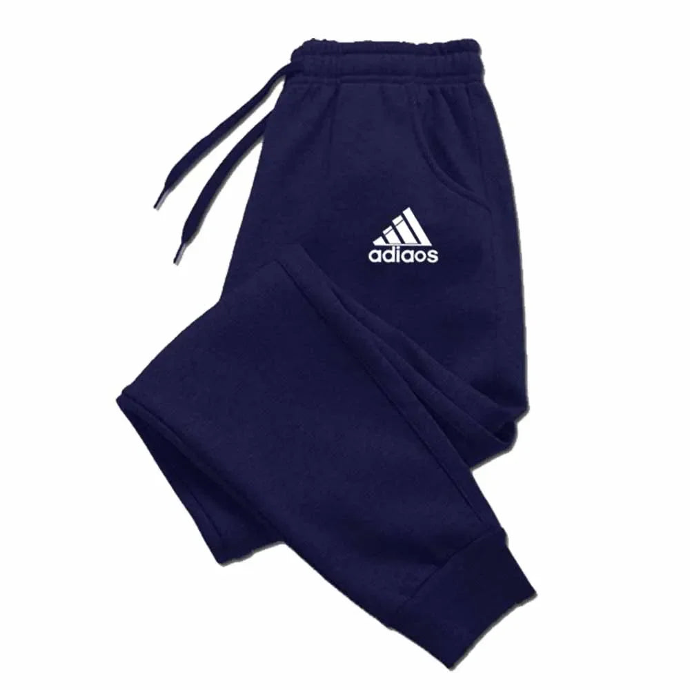 Men's Printed Jogger Trousers – Casual Fitness Sports Pants