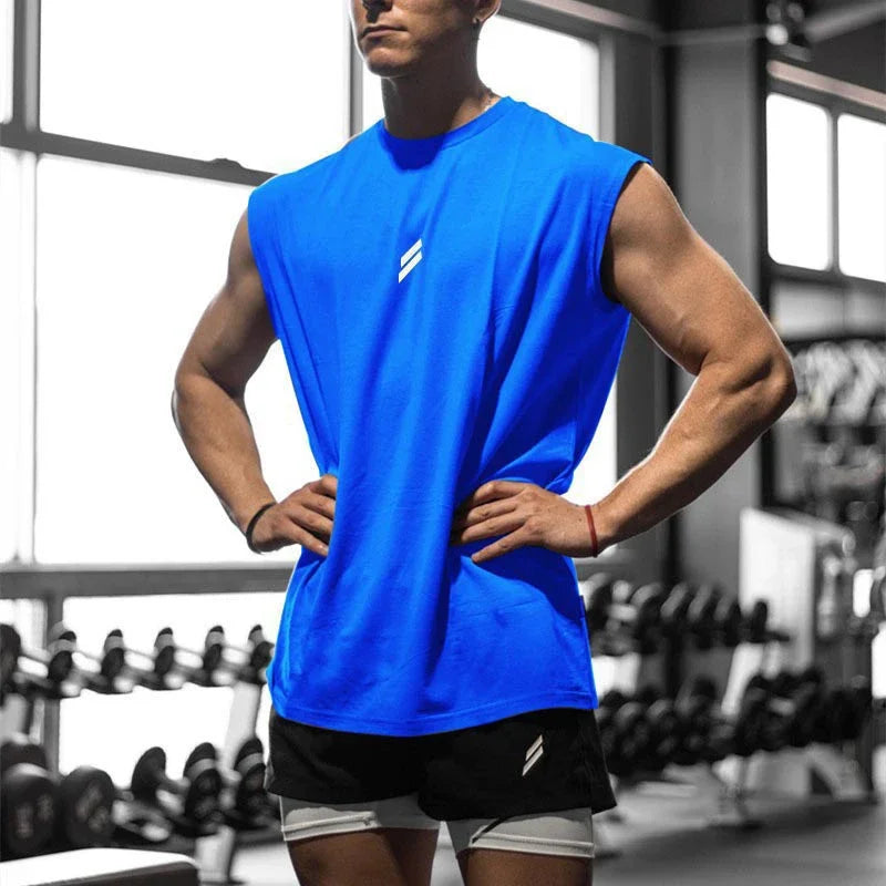 Men's Mesh Training Tank Top – Breathable Fitness Vest