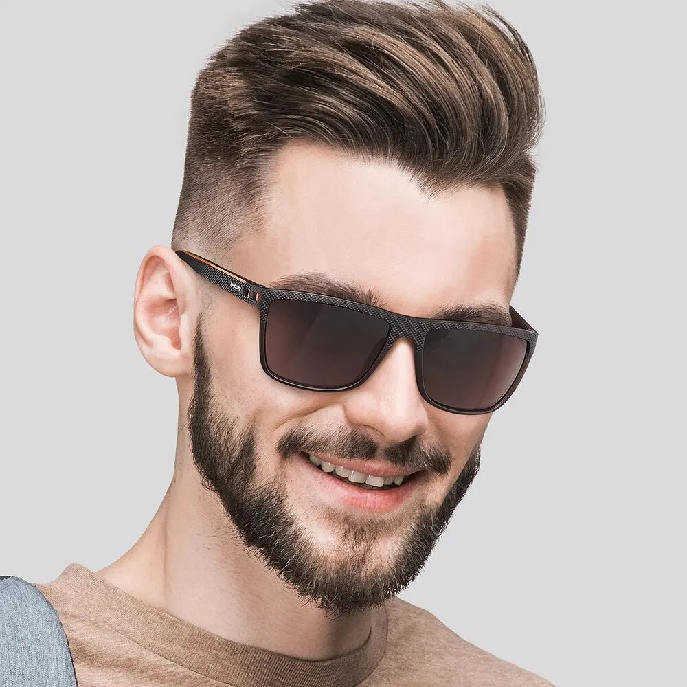 Men's Polarized Sports Sunglasses – Lightweight TR90 Frame