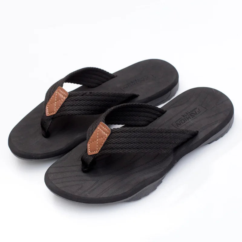 Men's Beach Flip Flops – Lightweight Casual Sandals