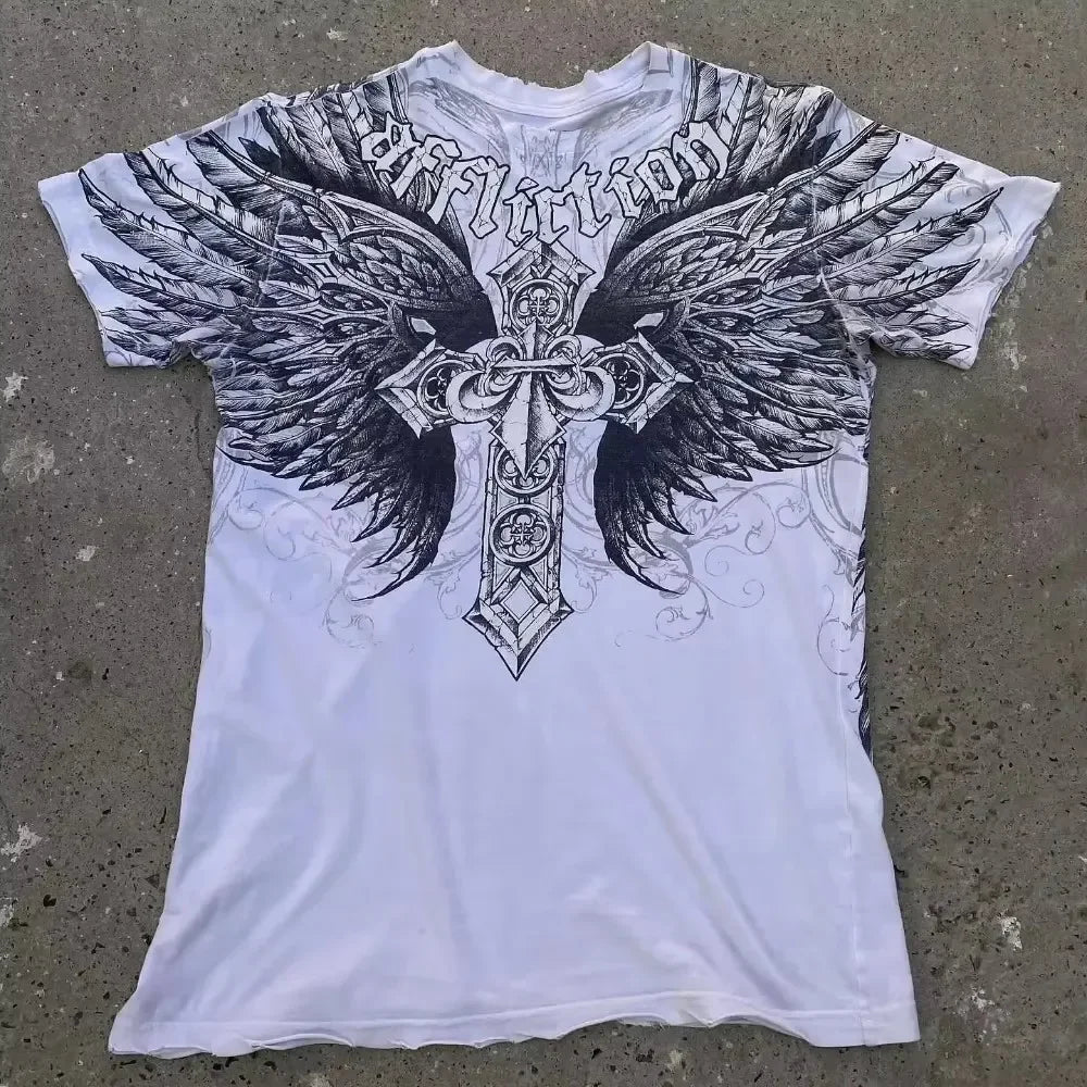 Men's Retro Graphic T-Shirt – Vintage Streetwear Tee