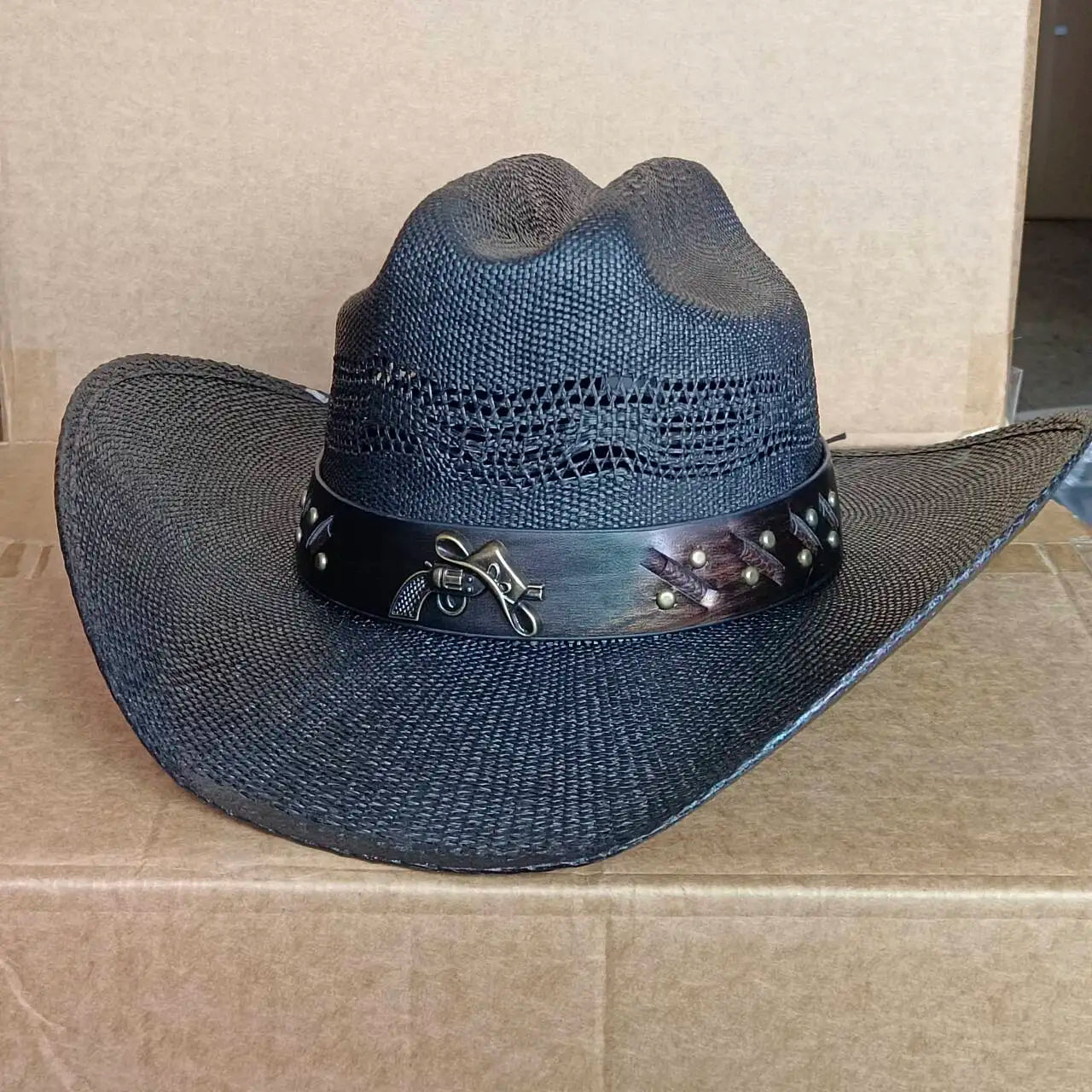 Unisex Wide Brim Straw Hat – Summer Sun Hat