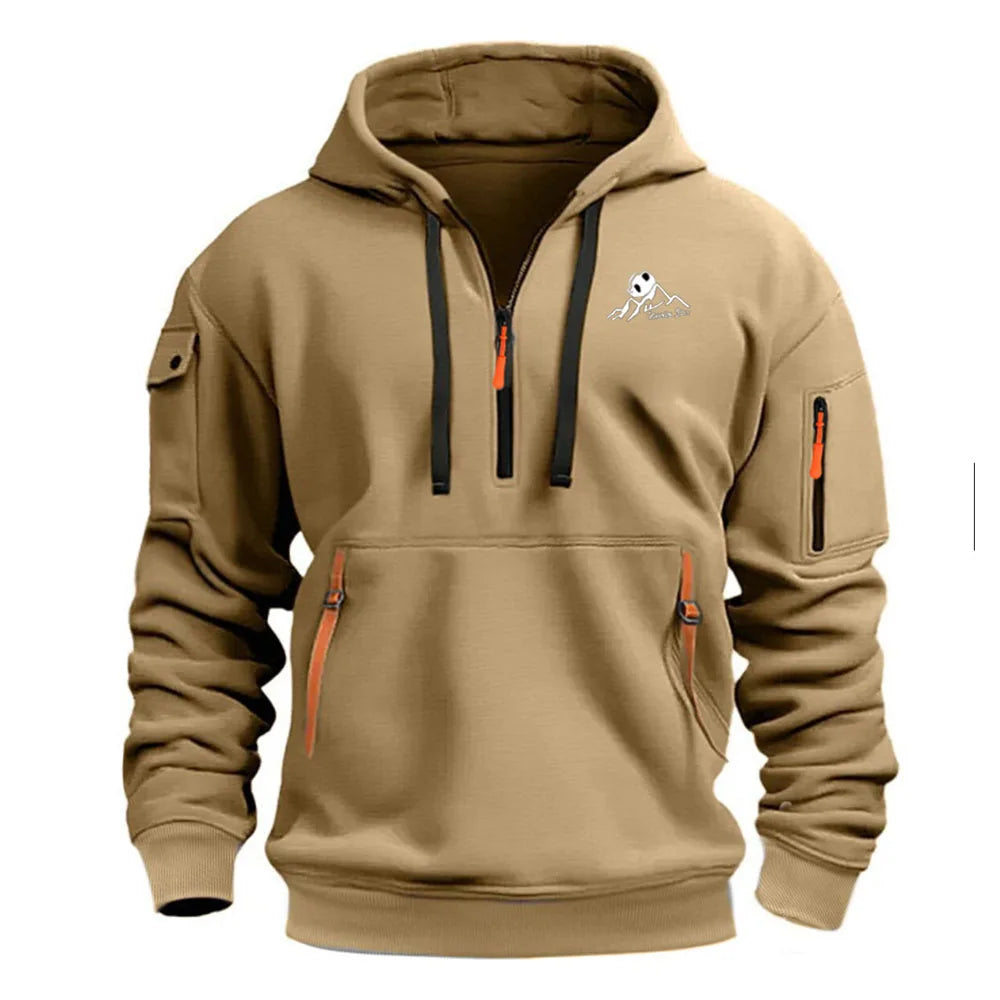 Men's Motorcycle Graphic Hoodie – Sports Pullover Sweatshirt