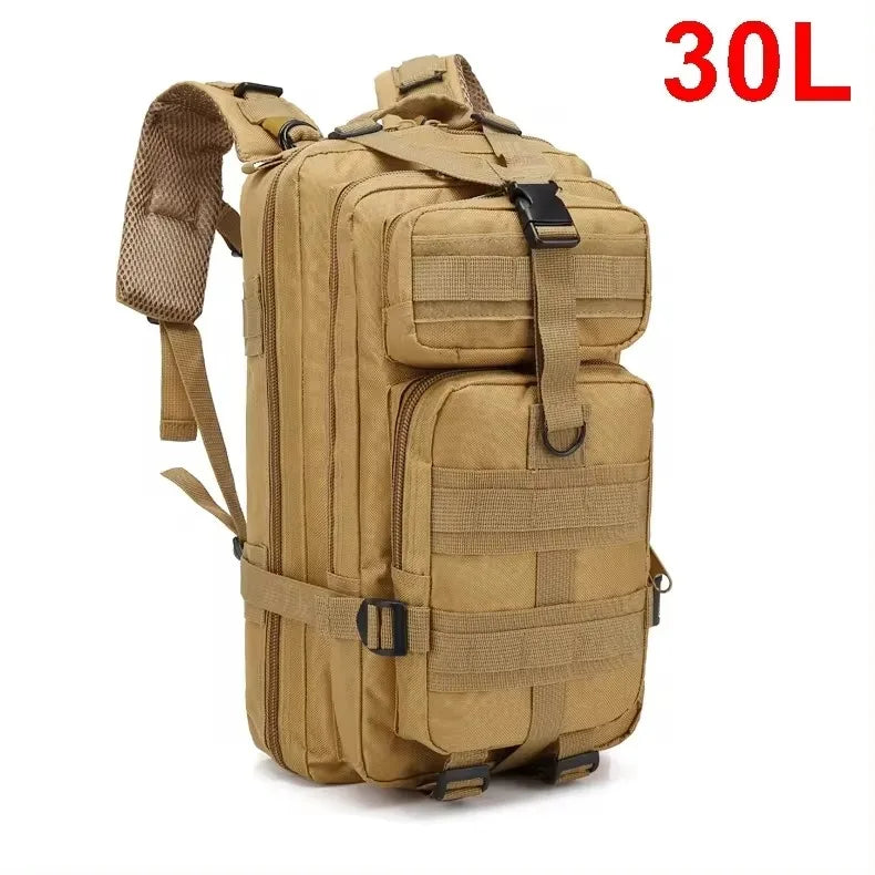 Men's Tactical Backpack – 30L/50L Hiking & Travel Rucksack