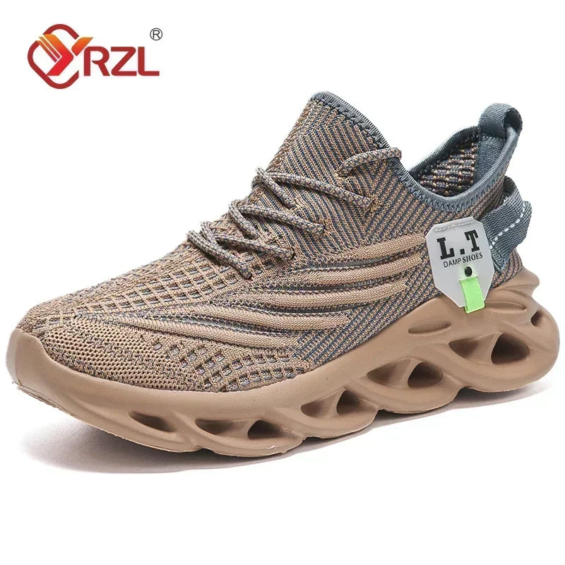 Men's Lightweight Running Trainers – Breathable Mesh Sneakers