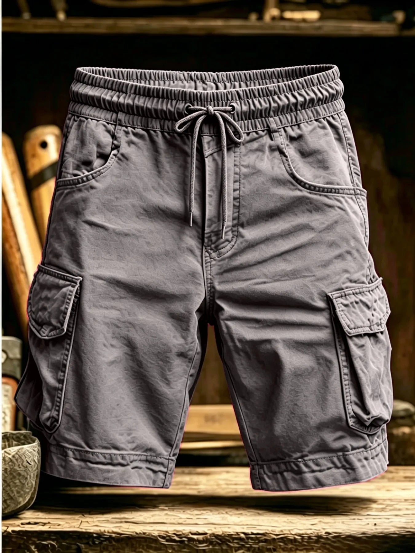Men's Cargo Bermuda Shorts – Cotton Golf & Gym Shorts