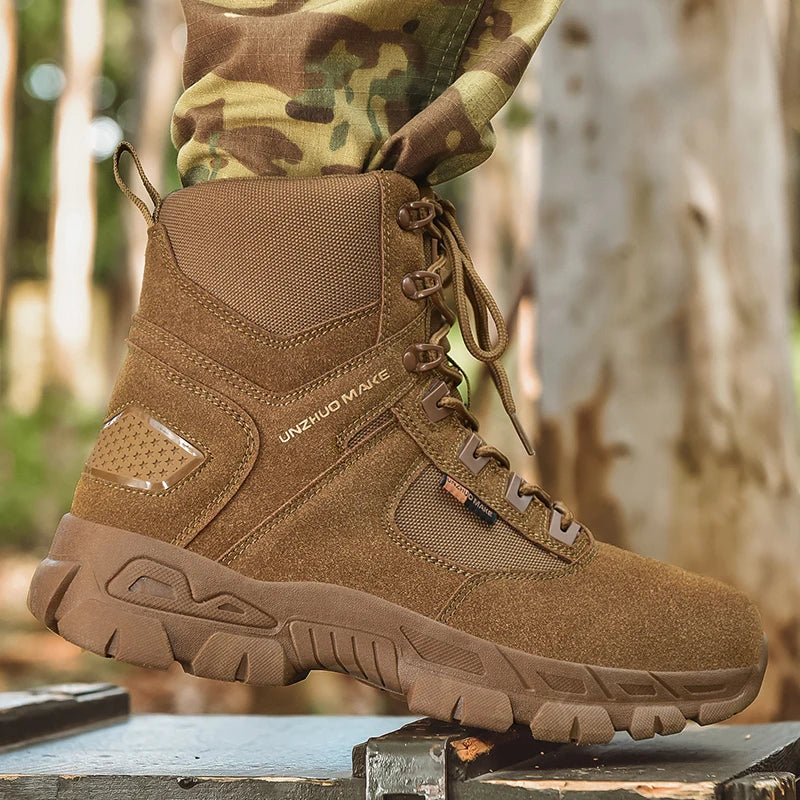 Men Tactical Shoes Breathable Male Army Boots Hunting Shoes Ultrallight Safety Training Women Camping Rapid Outdoor Response