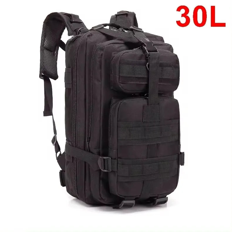 Men's Tactical Backpack – 30L/50L Hiking & Travel Rucksack