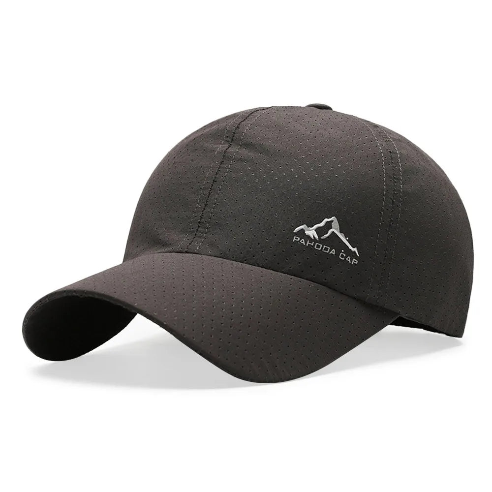 Men's Quick-Dry Sports Cap – UV Protection Baseball Cap