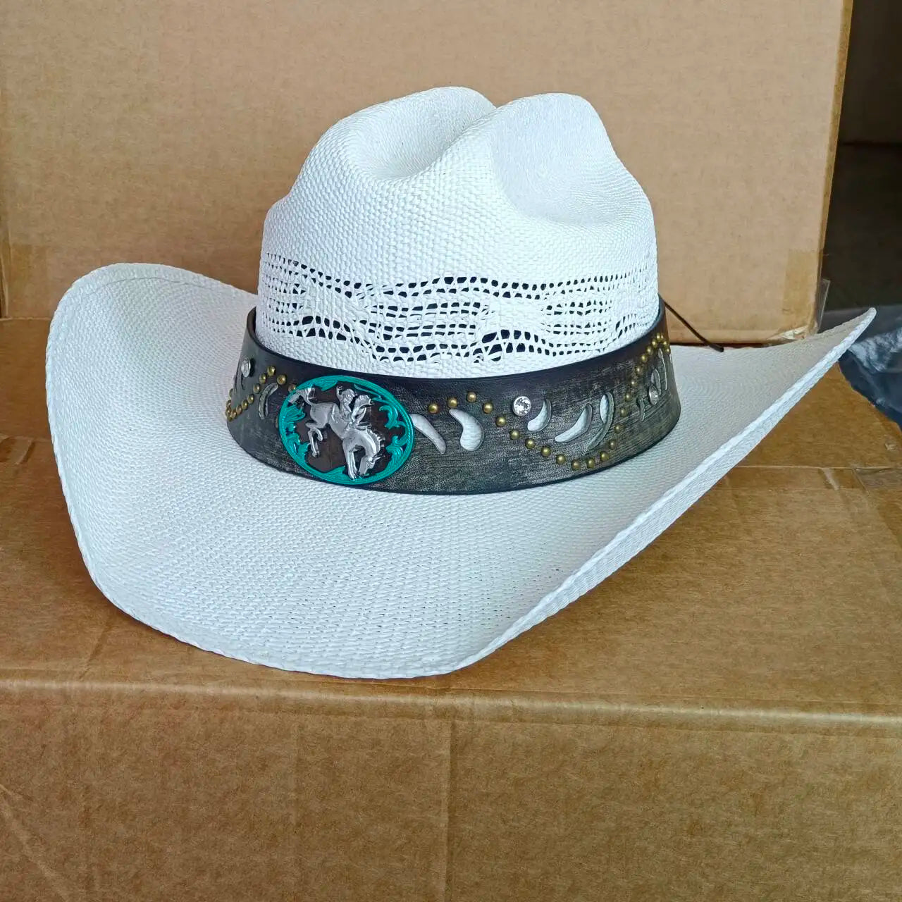 Unisex Wide Brim Straw Hat – Summer Sun Hat