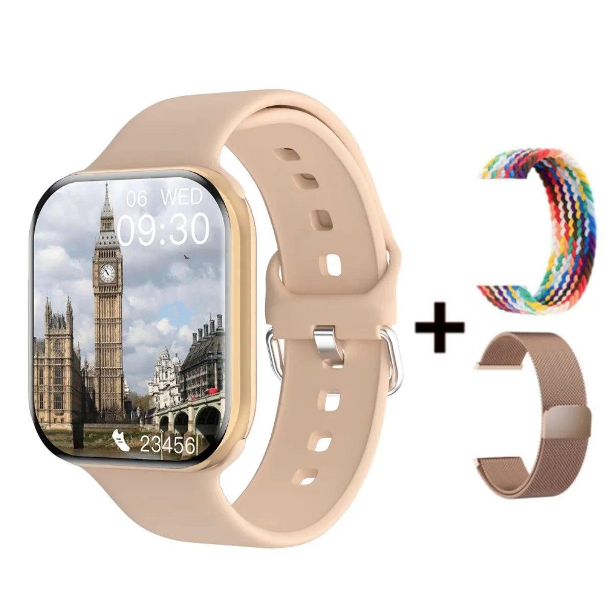 Smart Watch – Body Temperature, NFC & Always-On GPS Display