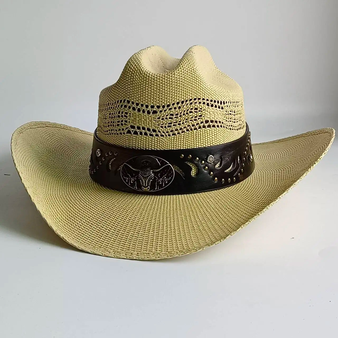 Unisex Wide Brim Straw Hat – Summer Sun Hat