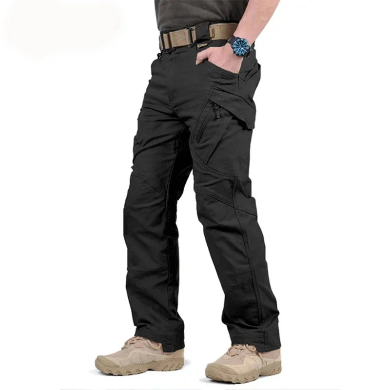 Men's Tactical Cargo Trousers – Lightweight Hiking Pants