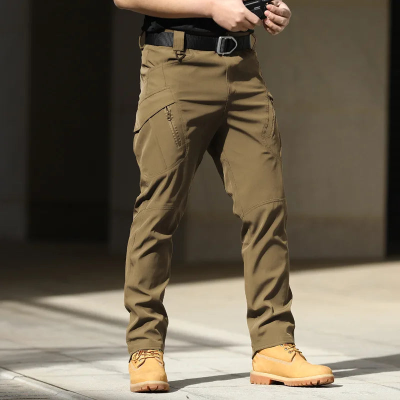 Men's Tactical Cargo Trousers – Multi-Pocket Quick-Dry Pants
