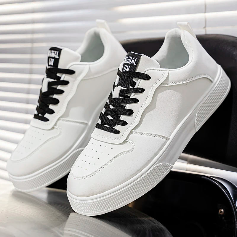 Men's Casual Skate Trainers – Comfortable Grip-Sole Shoes